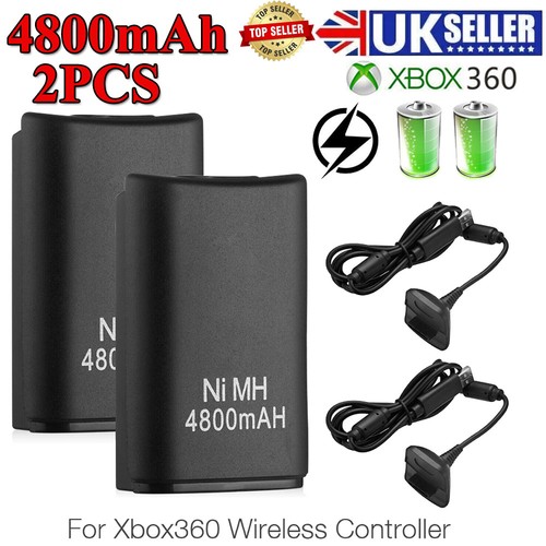 4800mah rechargeable - 2x,