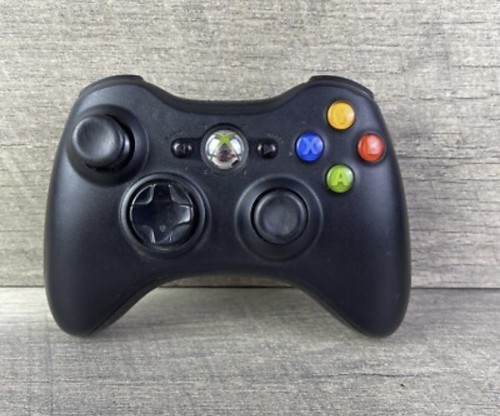 Xbox 360 black controller no - 360,