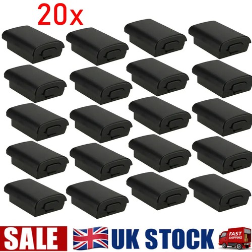 20x black battery back - black, aa